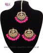 Statement Kundan Tikka and Studs - Prinal IEPK11012 Indian Jewellery