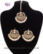 Statement Kundan Tikka and Studs - Prinal IEWK11014 Indian Jewellery