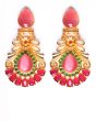 Sabyasachi-Inspired Large Matt 22k Gold Earrings EEPA10386 Indian Jewellery