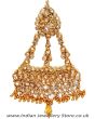 22k Gold Plated Polki Mini Jhumar PGWP04535 Indian Jewellery