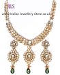 Luxury Green Kundan Necklace NEGK10986 Indian Jewellery