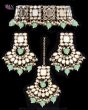 Asian Indian Antique Mirrored Jewellery Set - NAWM11932C Indian Jewellery