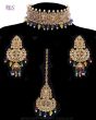 Beaded Mughal Asian Indian Choker Jewellery Set NAMC12043 Indian Jewellery