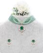 Sabyasachi Contemporary Indian Velvet Choker - Mint Green NSGA12323 Indian Jewellery