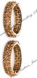 2 x Champagne Crystal Indian Kada Bangles 2.8 WANC10162 Indian Jewellery