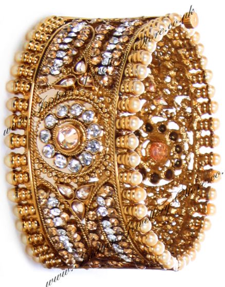 1 x Jaswinder Wide Bangles WANA10173 Indian Jewellery