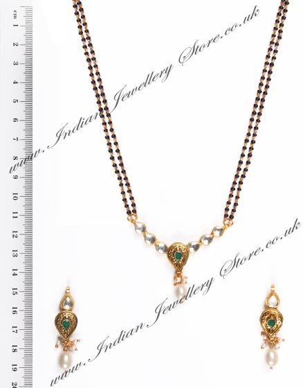 Kundan Mangalsutra Set MAGK04441 Indian Jewellery