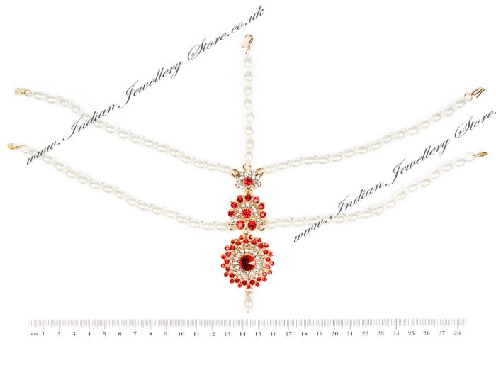 HEENA-Simple Indian Matha-Patti DGRC04015 Indian Jewellery