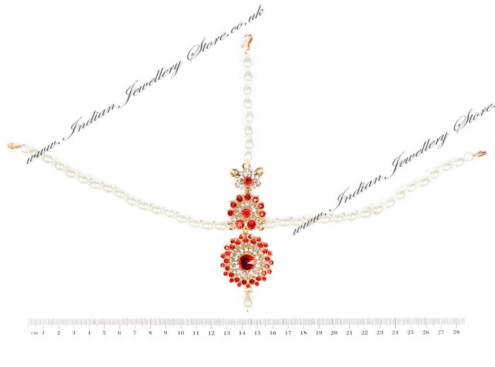 HEENA-Simple Indian Matha-Patti DGRC04016 Indian Jewellery