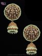 Champagne Statement Traditional Jhumka Earrings EAGA12173 Indian Jewellery