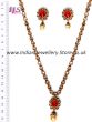 Antique Delicate Necklace Set - Neer NARA10848 Indian Jewellery