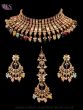 Navaratna American Diamond Antique Indian Jewellery Set NAMA12439 Indian Jewellery