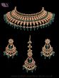 American Diamond Antique Indian Jewellery Set NALA12443 Indian Jewellery
