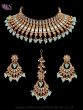 American Diamond Antique Indian Jewellery Set NALA12444 Indian Jewellery