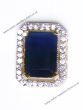 Emerald Cut Classic Smaller Ring RGLA10326 Indian Jewellery