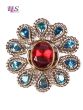 Large silver flower ring ASLA10925 Indian Jewellery
