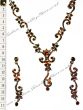 ALICIA crystal necklace set NSNC0827 Indian Jewellery