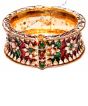 Luxury Meenakari & Polki Wide Indian Bangle Cuff 2.4 2.8 WGAP02980 Indian Jewellery
