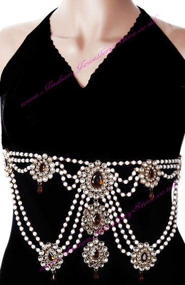Full Torso Saree Belt LANK0600 Indian Jewellery