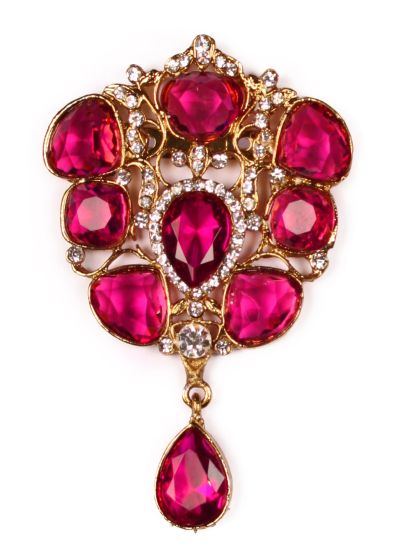 Mughal Inspired Pin XAPC03870 Indian Jewellery
