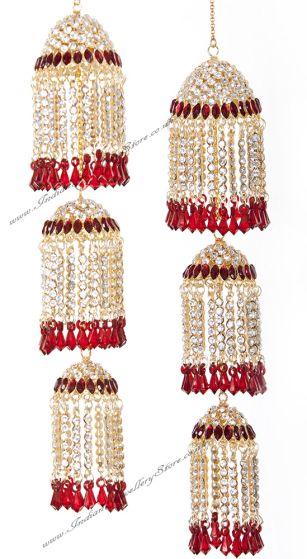 SIMRAN Kaleeras: Pair AGRC0772 Indian Jewellery