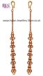Elegant American Diamond Sahara Ear Chains EEWA11021 Indian Jewellery
