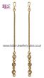 Antique, Simple Chain & American Diamond Saharas EAWA11023 Indian Jewellery