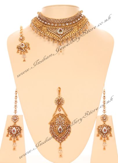 Afreen Bridal Set BGWA02950 Indian Jewellery