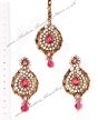 Ayeesha Earrings and Tikka IAPC02687 Indian Jewellery