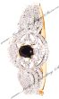 Laila Fine American Diamond Bracelet - Black WGBA03593 Indian Jewellery