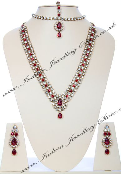Sonia Indian Necklace Set NARC03956 Indian Jewellery