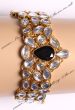 Black Gem Kundan Bracelet WGBK03569 Indian Jewellery