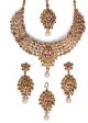 Lilac Indian Necklace Set - Nazreen NAUC10444 Indian Jewellery