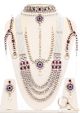 Royal Pearl Bridal Set - Pareena BAUL10586 Indian Jewellery