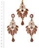 Yashi Earrings and Wider Tikka IANC04080 Indian Jewellery