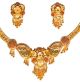 22k Effect Indian Necklace Set NGWP04701 Indian Jewellery