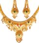 22k Effect Indian Necklace Set NGAP04698 Indian Jewellery