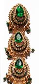 RASHMI Hair Choti - Bottle Green CGGK0934 Indian Jewellery