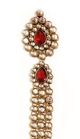 South Indian Antique & Bright Red Hair Choti Jewellery CARK0061 Indian Jewellery