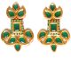 Matt Gold Studs - Pooja EEGA10396 Indian Jewellery