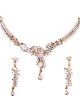 Delicate Fine American Diamond Necklace Set NGWA04618 Indian Jewellery
