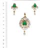 Delicate Indian Pendant Set NGGA04672 Indian Jewellery