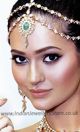 Mint Green 2-line Matha Patti - Anushka DEGA10481 Indian Jewellery