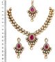 Pushpa Pearl and Kundan Set NAPK04784 Indian Jewellery