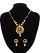 Medium Round Pendant Set NEGL10875 Indian Jewellery