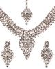 Statement Silver Kundan Necklace Set NSWK11067C Indian Jewellery