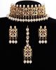 Heritage Multi-coloured Kundan 22k Plated Jewellery Set NEMK11301 Indian Jewellery