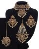 Mughal Princess Pearl Indian Jewellery Set - Choker, Ear, Tikka & Jhumar NANC11315 Indian Jewellery