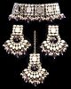 Asian Indian Antique Mirrored Jewellery Set NAUM11922 Indian Jewellery