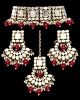 Asian Indian Antique Mirrored Jewellery Set NARM11930 Indian Jewellery